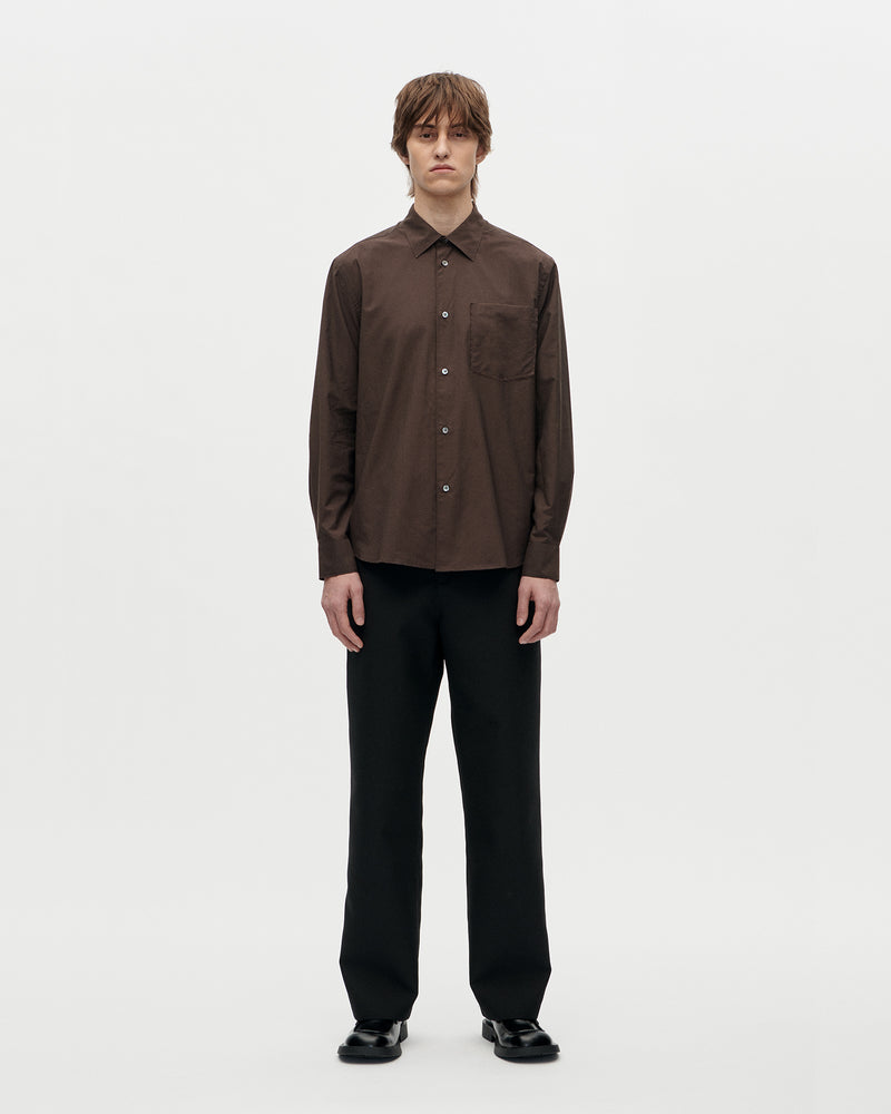 Volume Shirt Tech Pop 066 Chocolate