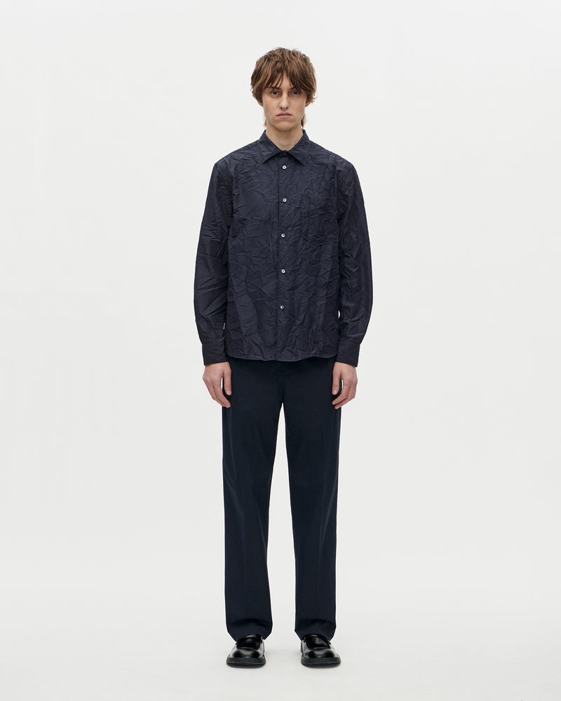 Volume Shirt Stropicciato 053 Midnight