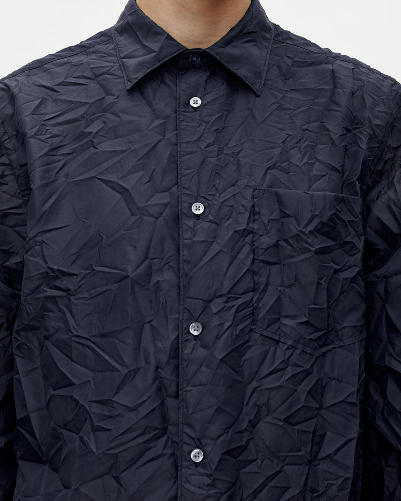 Volume Shirt Stropicciato 053 Midnight