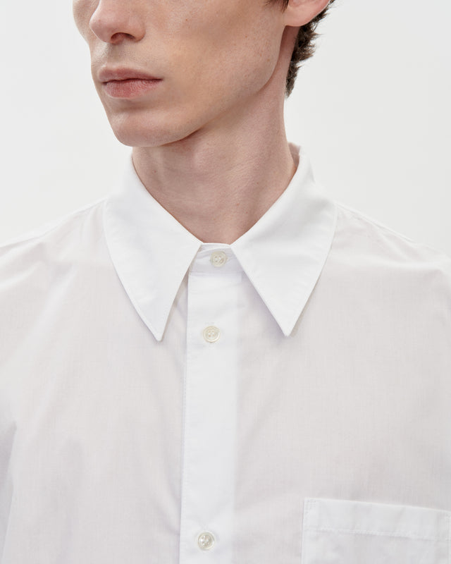 Cordial Shirt Poplin 001 White