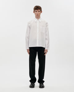 Cordial Shirt Poplin 001 White