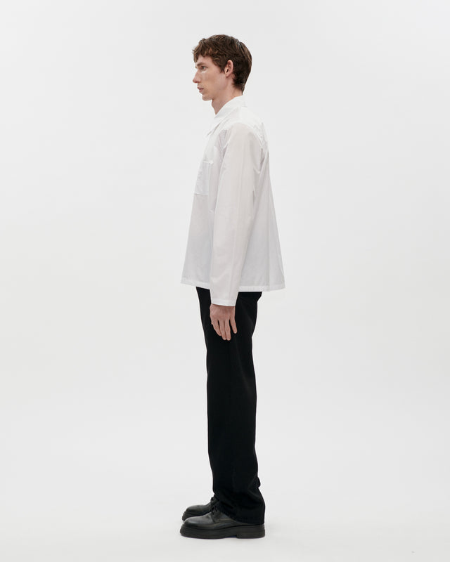 Cordial Shirt Poplin 001 White