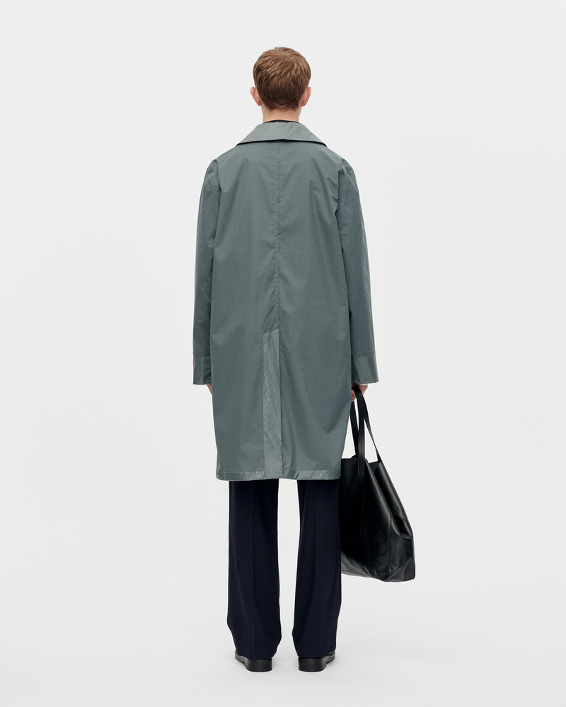 Rain Coat Coated 081 Grey