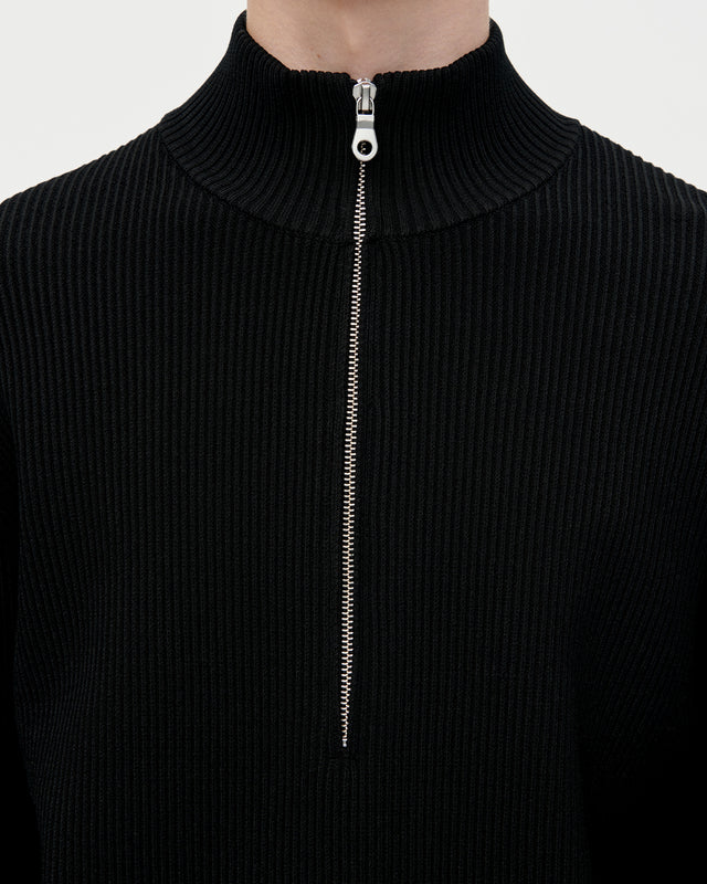 Half Zip Elite 009 Black