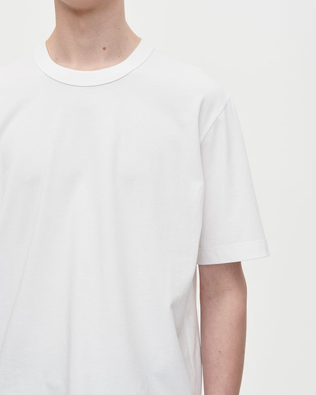 Seam Tee Organic 180 001 White