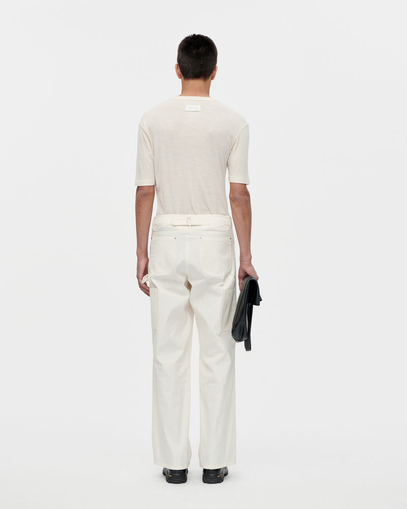 Paper Twill Hammer Pant 002 Off White