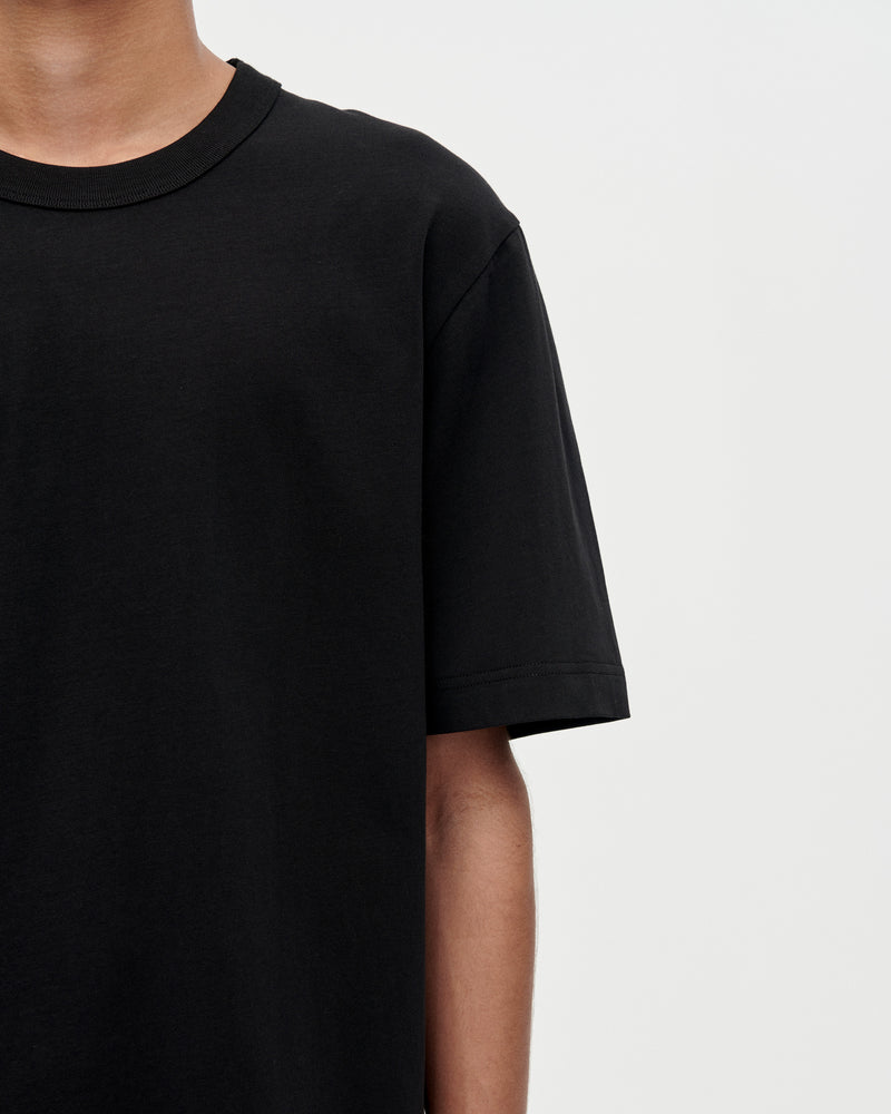 Seam Tee Organic 180 009 Black