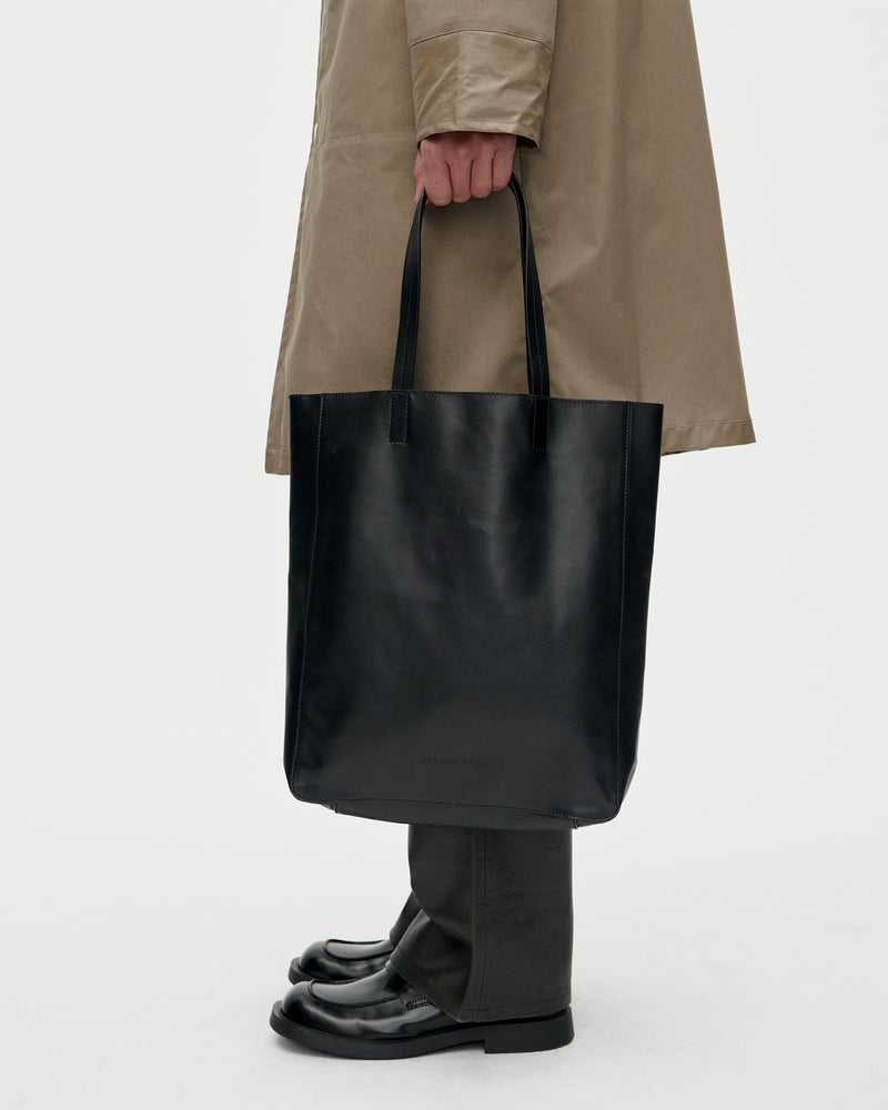 Tote Nappa Leather 009 Black