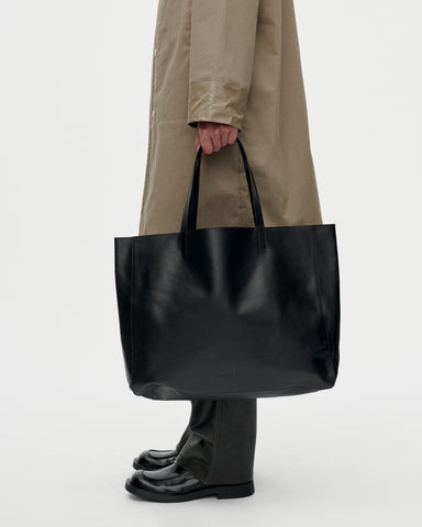 Carry All Nappa Leather 009 Black