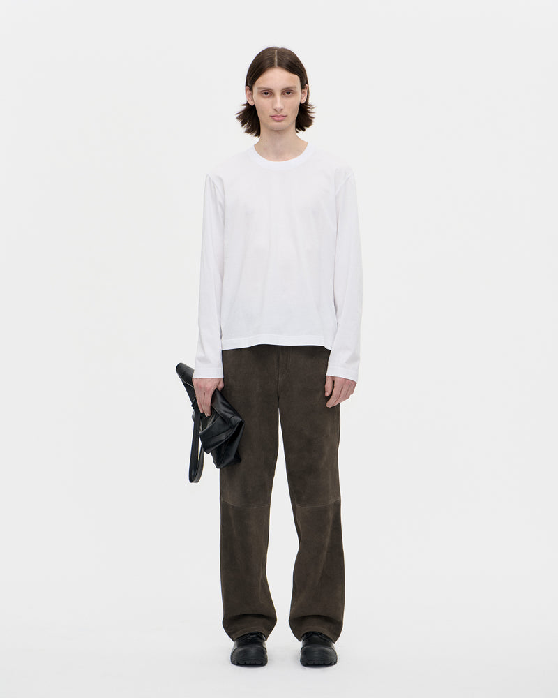 Seam Tee LS 140 001 White