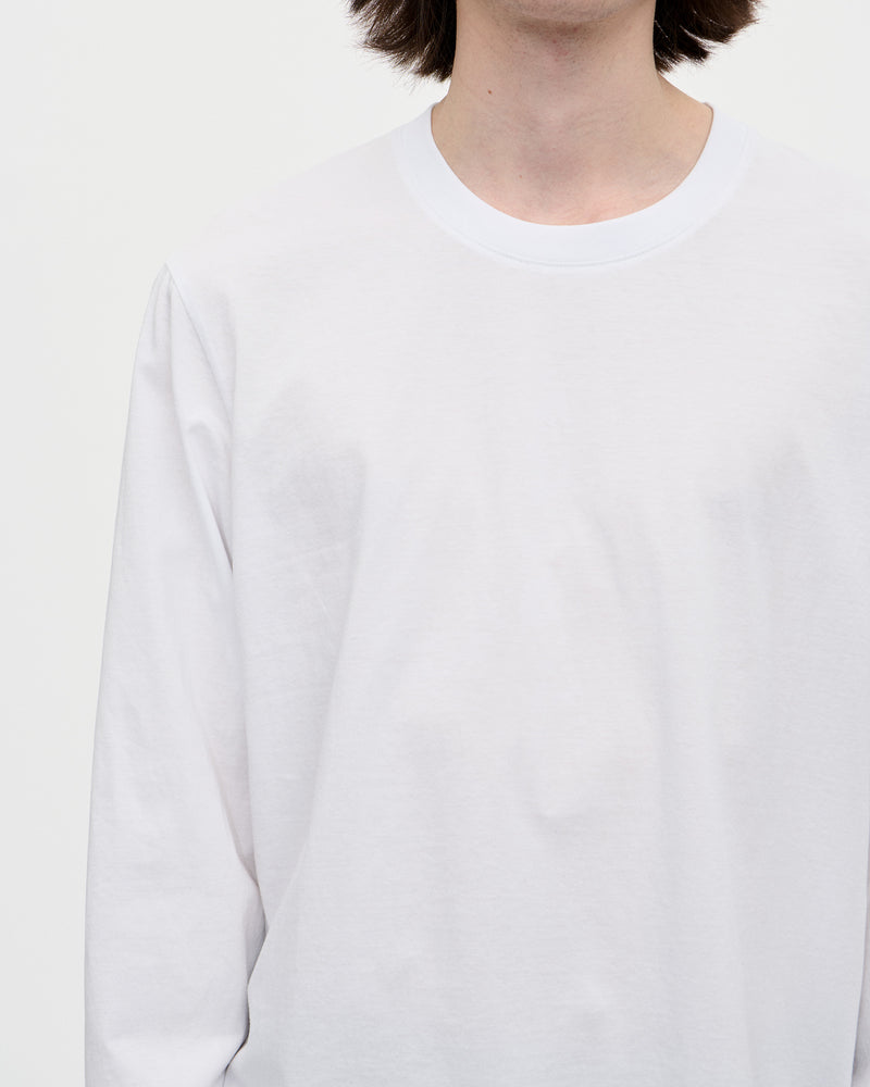 Seam Tee LS 140 001 White