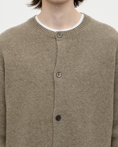 Cardigan Boiled Wool 064 Stone