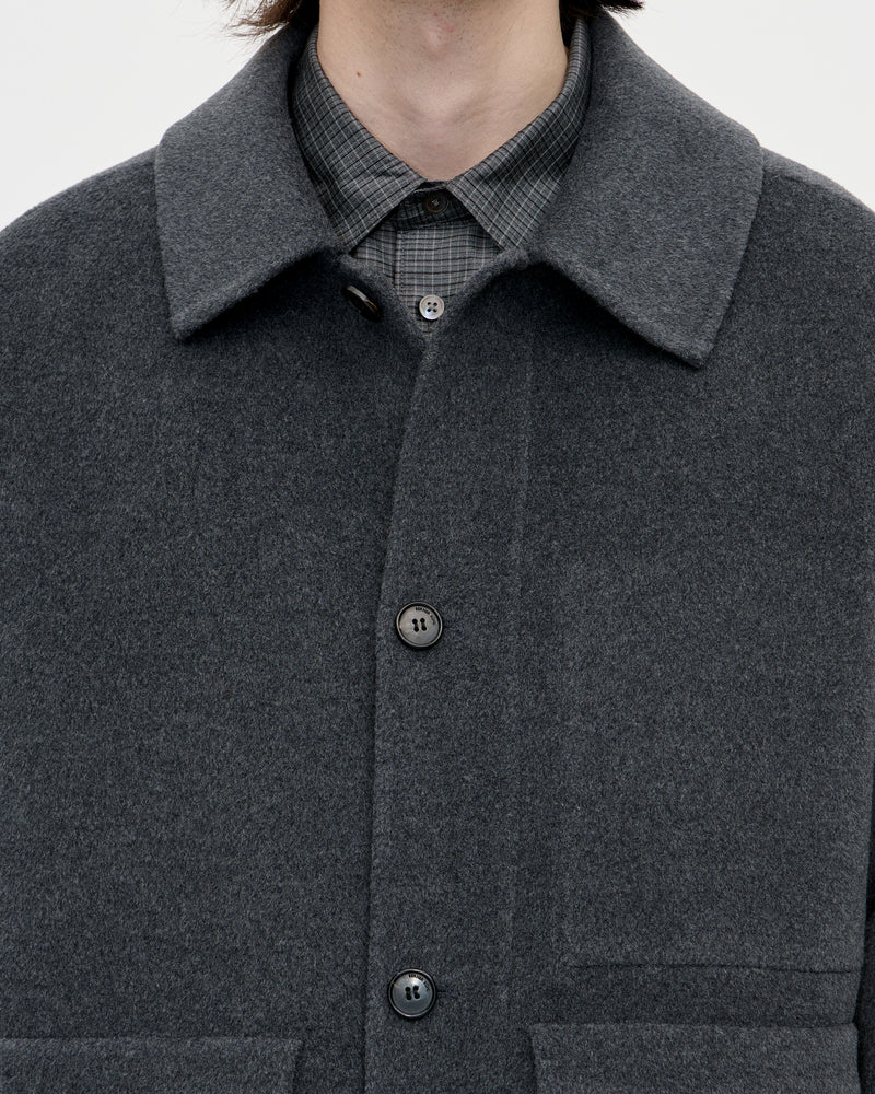 Naval Jacket Woolcash 008 Charcoal