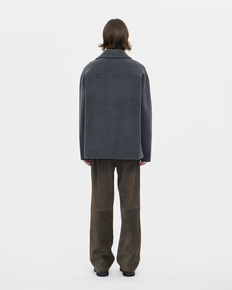 Naval Jacket Woolcash 008 Charcoal