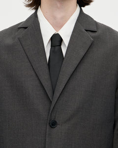 Dress Blazer Pure Wool 008 Charcoal