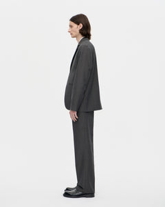 Dress Blazer Pure Wool 008 Charcoal