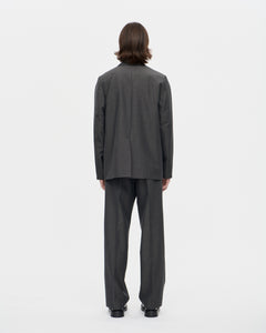 Dress Blazer Pure Wool 008 Charcoal