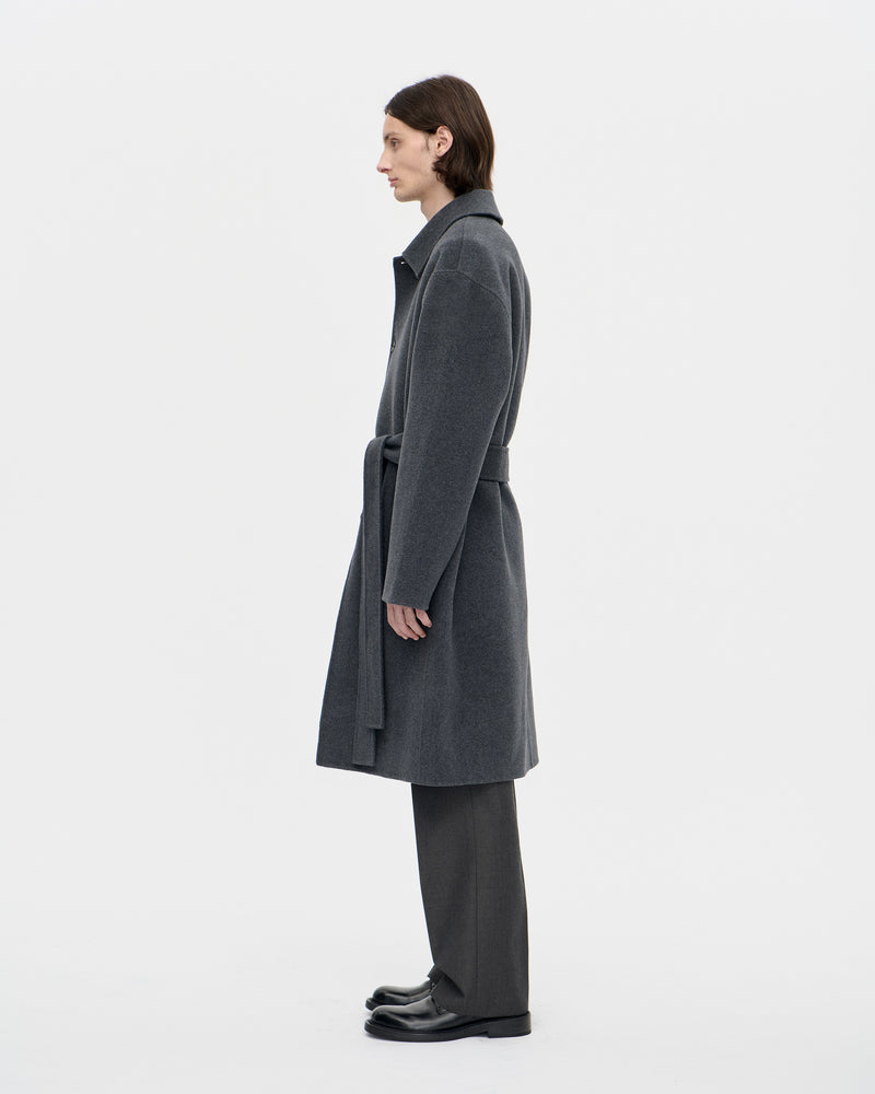 Naval Coat Woolcash 008 Charcoal