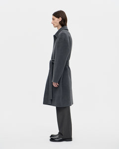 Naval Coat Woolcash 008 Charcoal