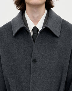 Naval Coat Woolcash 008 Charcoal