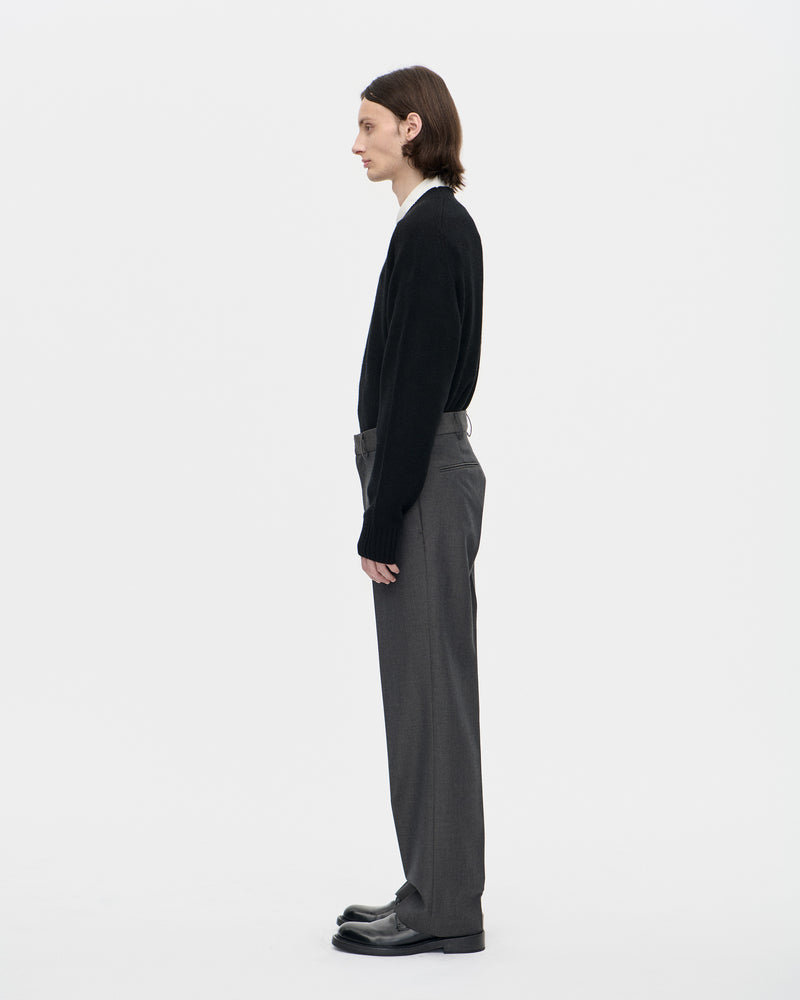 Dress Trouser Pure Wool 008 Charcoal