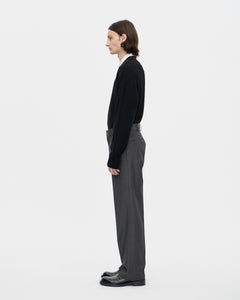 Dress Trouser Pure Wool 008 Charcoal