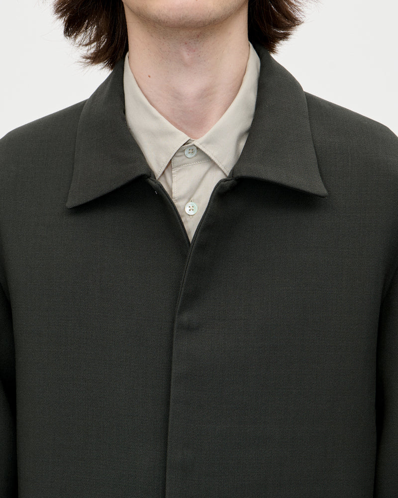 Officer Jacket Double Wool 086 Fog