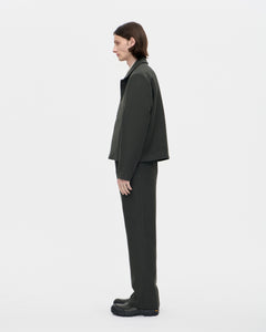 Officer Jacket Double Wool 086 Fog