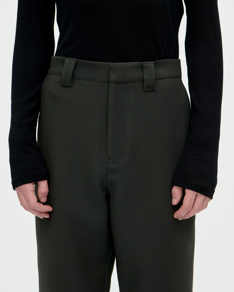 Officer Pant Double Wool  086 Fog