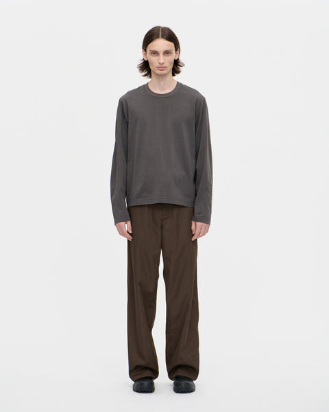 Seam Tee LS 140 081 Grey – BERNERKUHL.COM