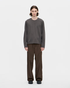 Seam Tee LS 140 081 Grey