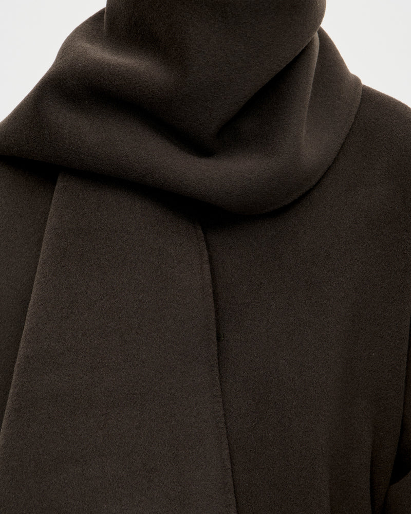 Plaid Scarf Woolcash 067 Rock