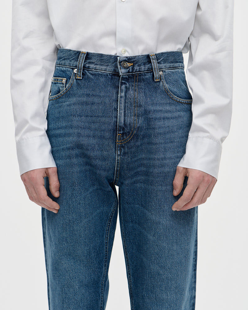 5 Pocket 14 OZ 058 Indigo Bleach