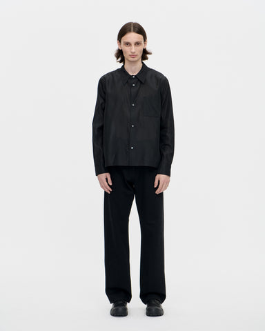 Dinner Shirt Open 009 Black