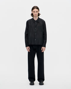 Dinner Shirt Open 009 Black