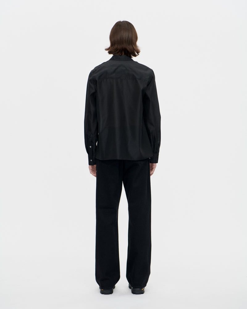 Dinner Shirt Open 009 Black