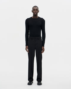 Dress Trouser Pure Wool 009 Black