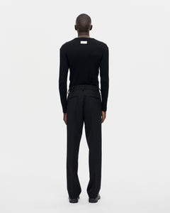Dress Trouser Pure Wool 009 Black