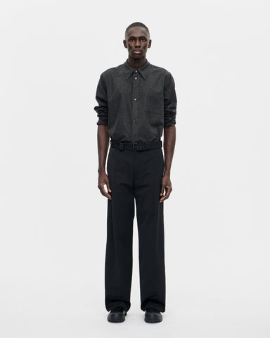 Belt Trouser Ottoman 009 Black