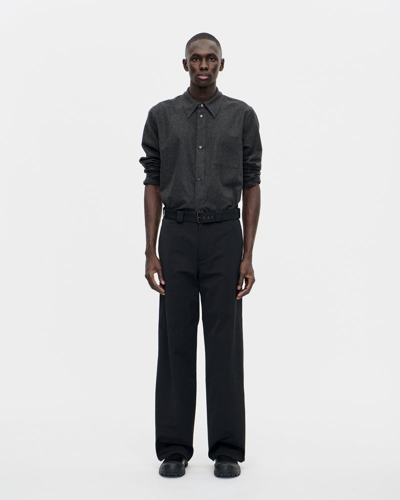 Belt Trouser Ottoman 009 Black