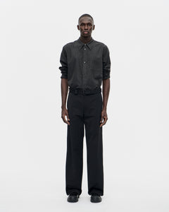 Belt Trouser Ottoman 009 Black