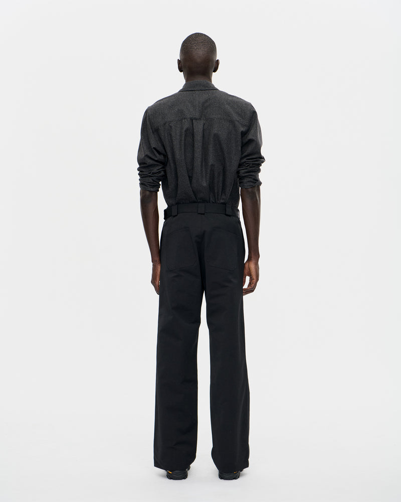 Belt Trouser Ottoman 009 Black