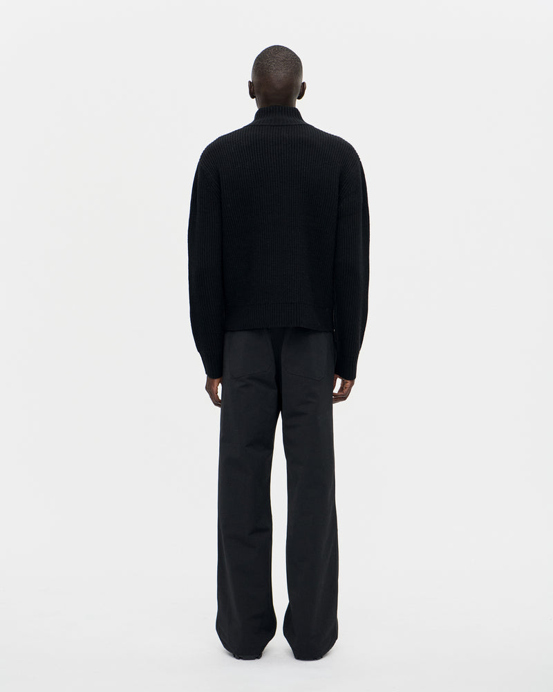 Full Zip Drained 009 Black