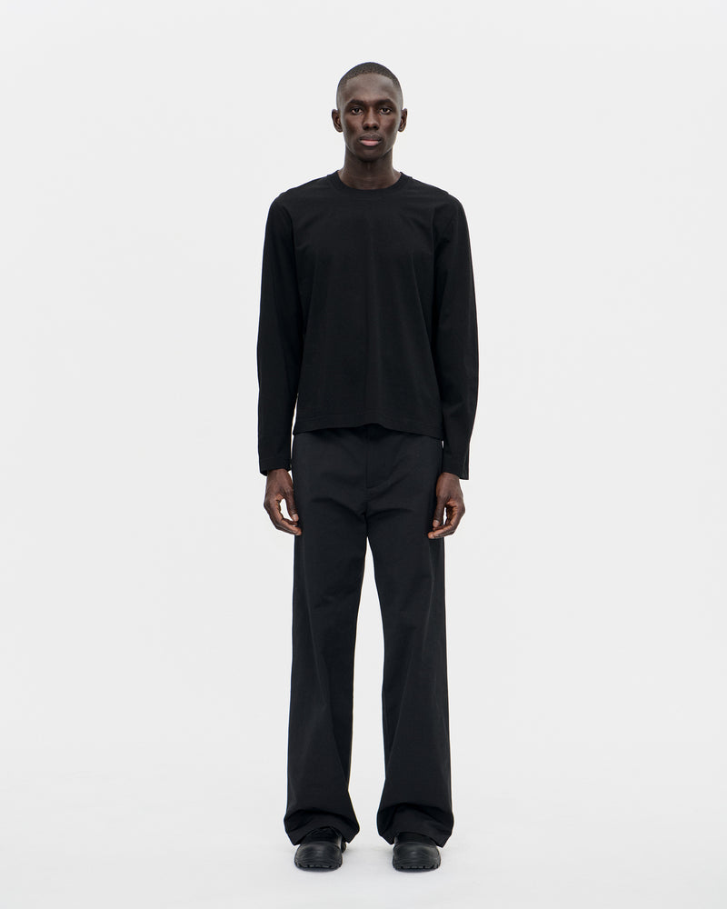 Seam Tee LS 140 009 Black