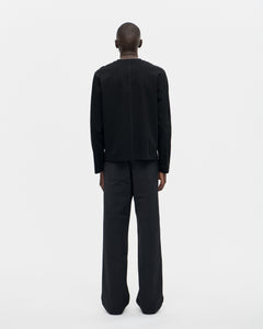 Seam Tee LS 140 009 Black