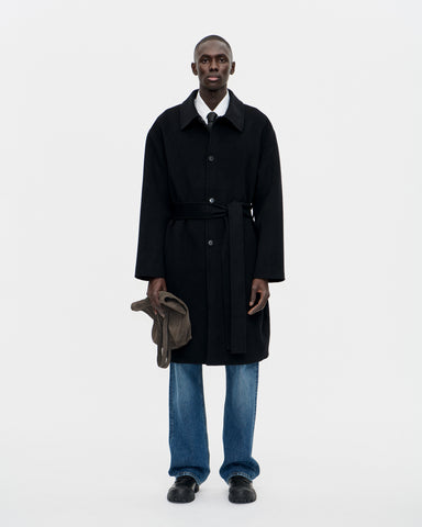 Naval Coat Woolcash 009 Black