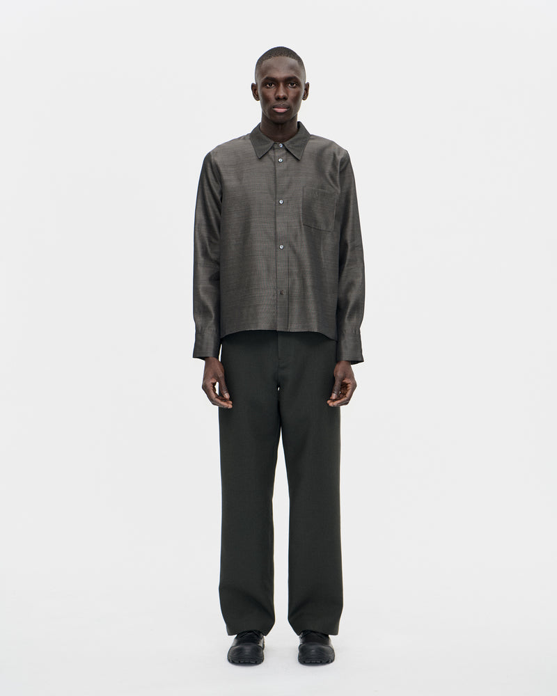 Dinner Shirt Open 064 Stone