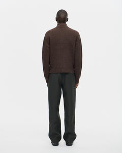 Full Zip Drained 066 Chocolate