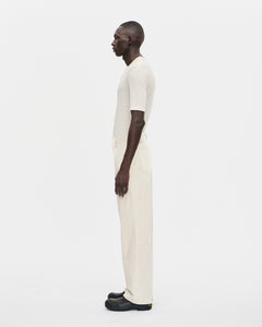 Cord Night Trouser 002 Off White