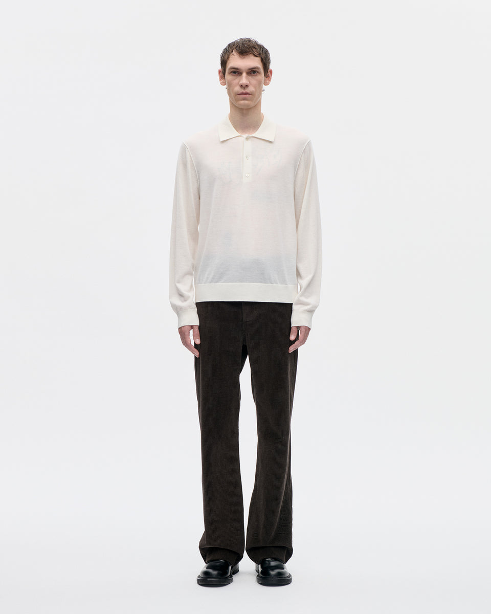 Polo 16GG Wool 002 Off White